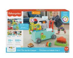 FISHER PRICE - RIRES ET ÉVEIL - CAMPEUR 3 EN 1